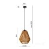 Lampa wisząca BOHO SIBU 1xE27 Kobi Design